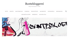 Desktop Screenshot of buntebloggerei.com